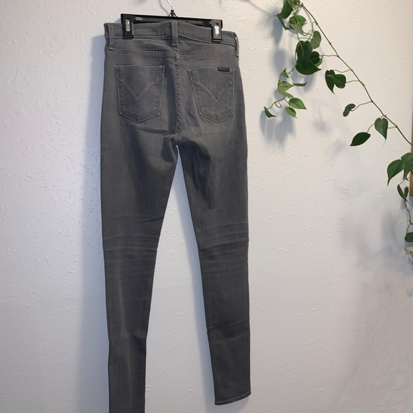 Hudson Grey Skinny Jeans Size 26 - Picture 2 of 4